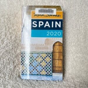 Rick Steves Spain Travel Book 2020 Edition with Pull Out Planning Map